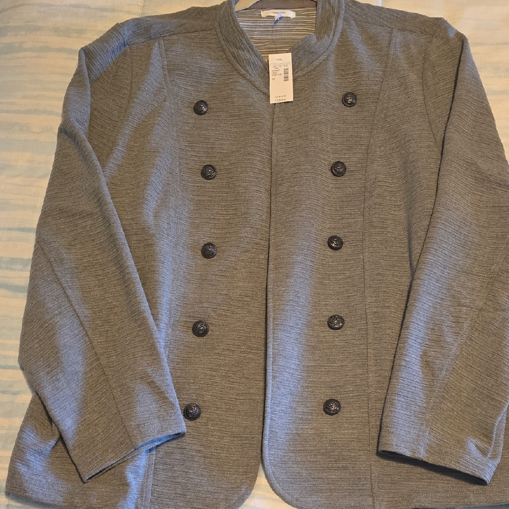 Maurices Heather Gray Knit Top